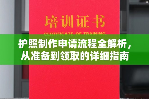西咸护照制作申请流程全解析，从准备到领取的详细指南