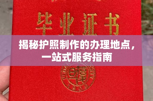 西咸揭秘护照制作的办理地点，一站式服务指南
