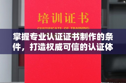 西咸掌握专业认证证书制作的条件，打造权威可信的认证体系