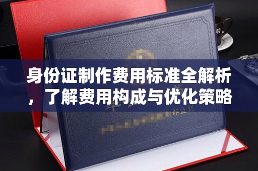 西咸身份证制作费用标准全解析，了解费用构成与优化策略